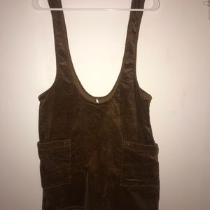 Free People Corduroy Dress/Overalls